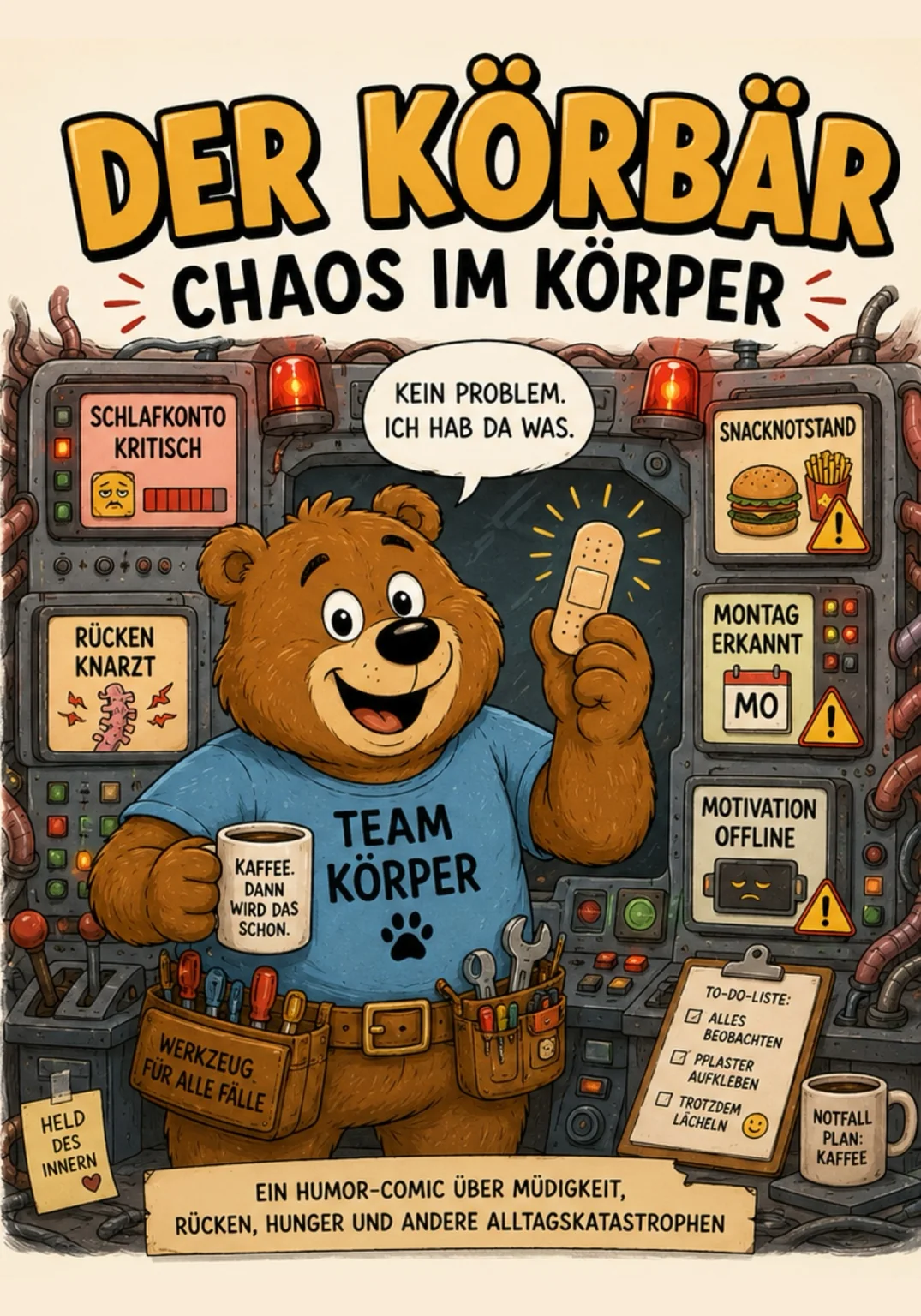 Buchcover Der Körbär – Chaos im Körper